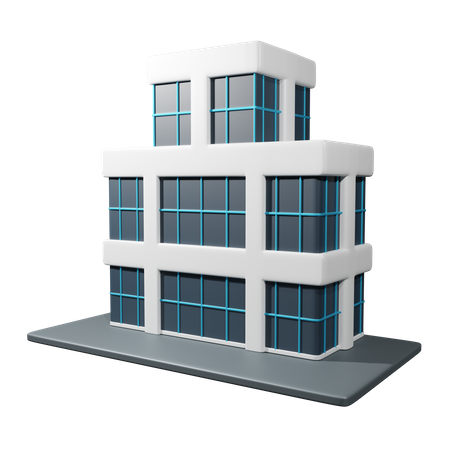 Edifício corporativo  3D Icon