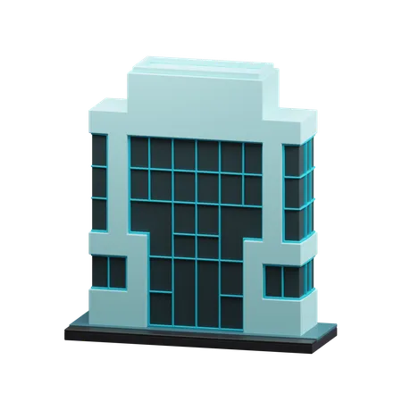 Edificio de apartamentos  3D Icon