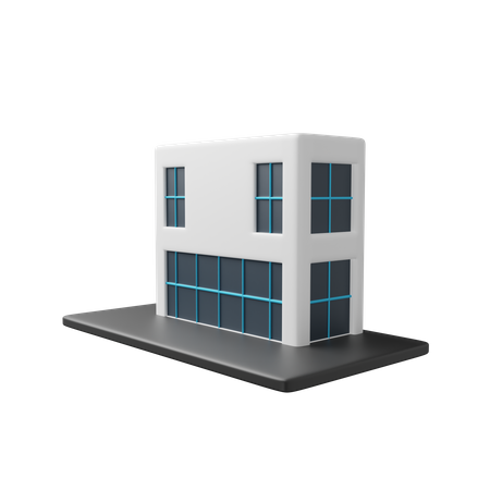 Edificio de apartamentos  3D Icon