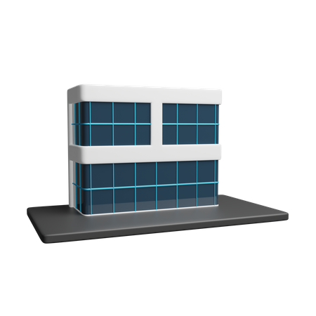 Edificio de apartamentos  3D Icon