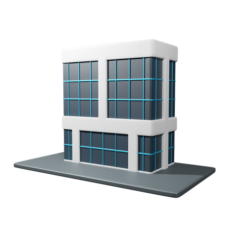 Edificio de la empresa  3D Icon