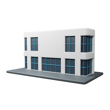 Edificio de la empresa  3D Icon