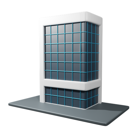 Edificio de la empresa  3D Icon