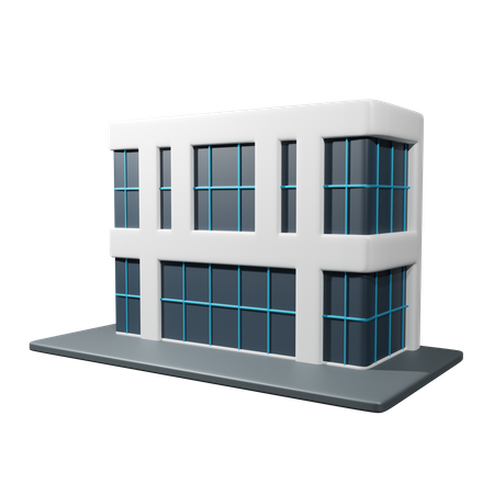 Edificio de la empresa  3D Icon