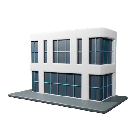 Edificio de la empresa  3D Icon