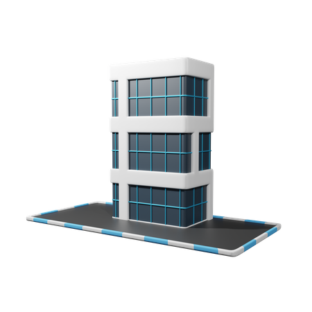 Edificio de la empresa  3D Icon