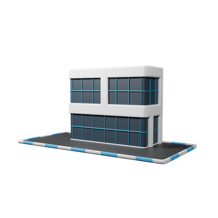 Edificio de la empresa  3D Icon