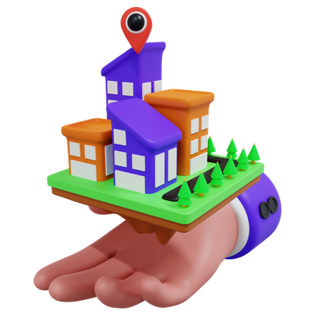 Edificio de la empresa  3D Icon
