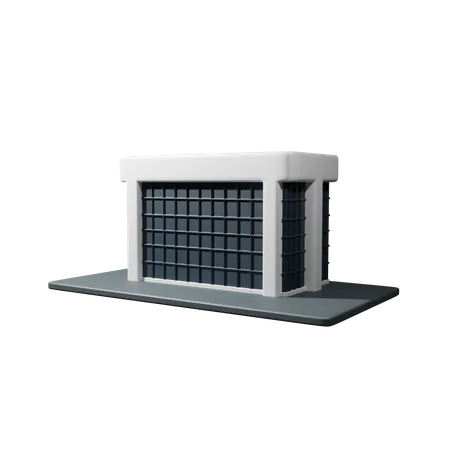 Edificio de oficinas  3D Icon