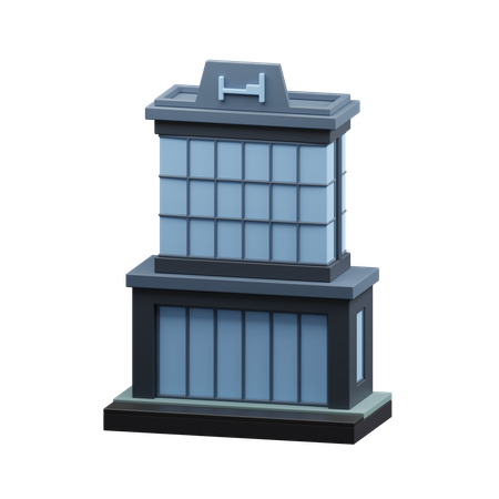 Edifício do hotel  3D Icon
