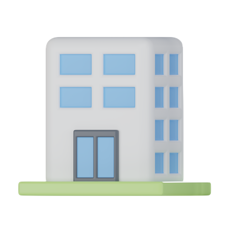 Edificio de la empresa  3D Icon