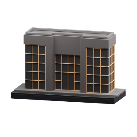 Edificio de la empresa  3D Icon