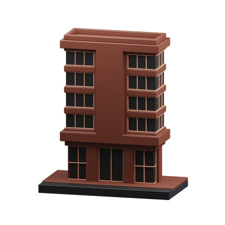 Edificio de la empresa  3D Icon