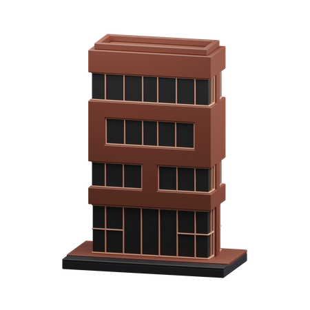 Edificio de la empresa  3D Icon