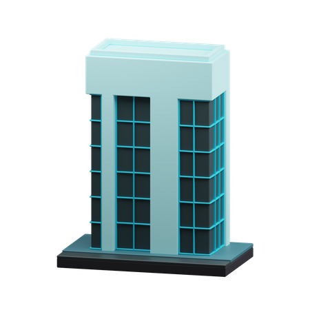 Edificio de la empresa  3D Icon