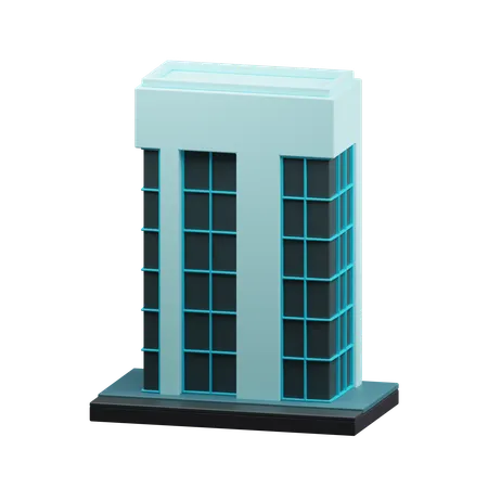 Edificio de la empresa  3D Icon