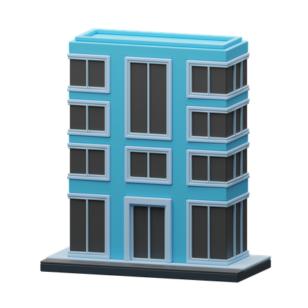 Edificio de la empresa  3D Icon