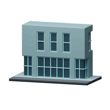 Edificio de la empresa  3D Icon