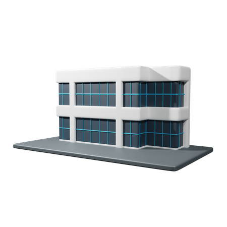 Edificio de la empresa  3D Icon