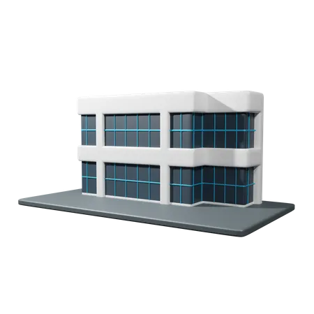 Edificio de la empresa  3D Icon