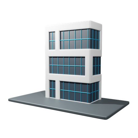 Edificio de la empresa  3D Icon