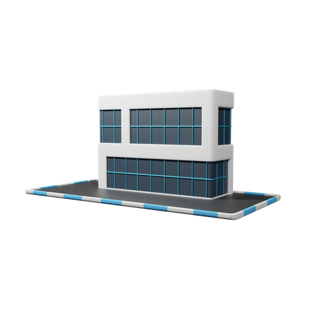 Edifício da empresa  3D Icon