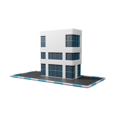 Edificio de la empresa  3D Icon