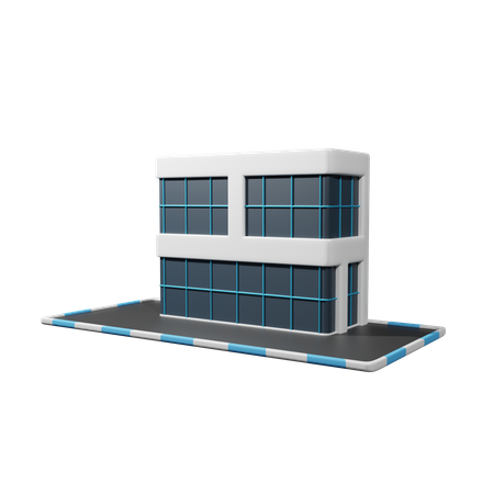 Edifício da empresa  3D Icon