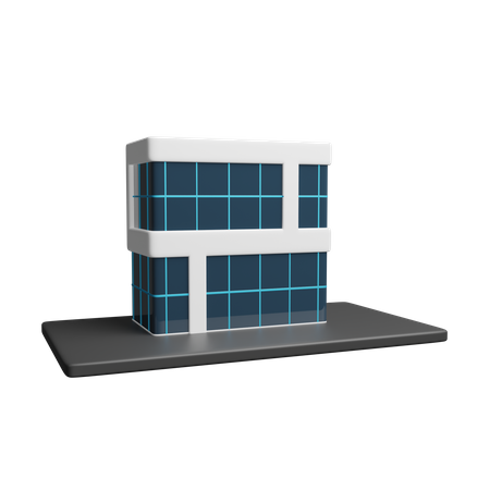 Edifício da empresa  3D Icon