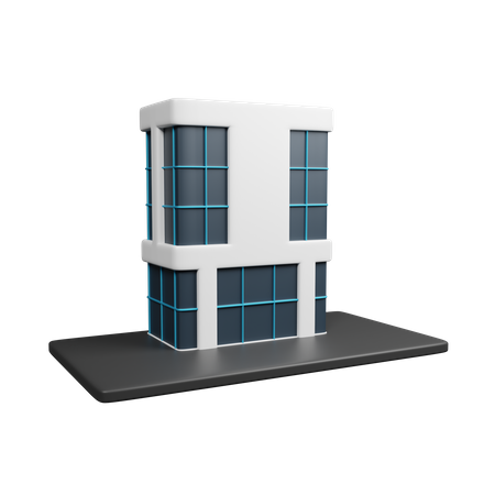 Edificio de la empresa  3D Icon