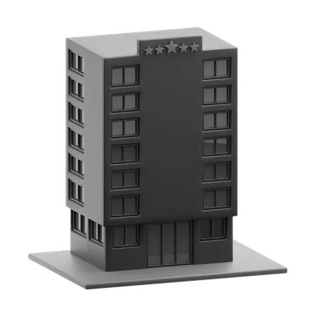 Edifício do hotel  3D Icon