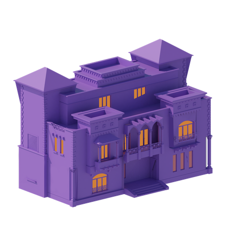 Edifício islâmico  3D Icon