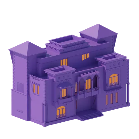 Edifício islâmico  3D Icon