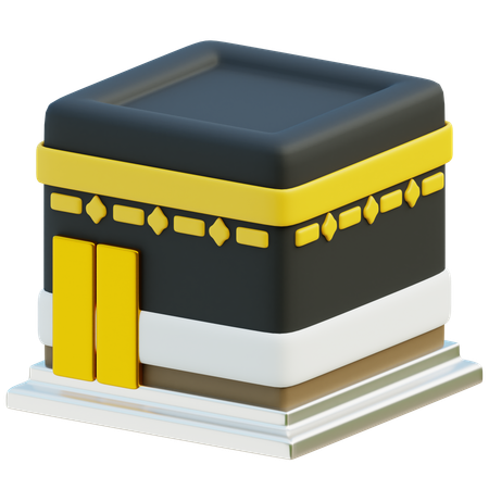 Edifício Kaaba  3D Icon