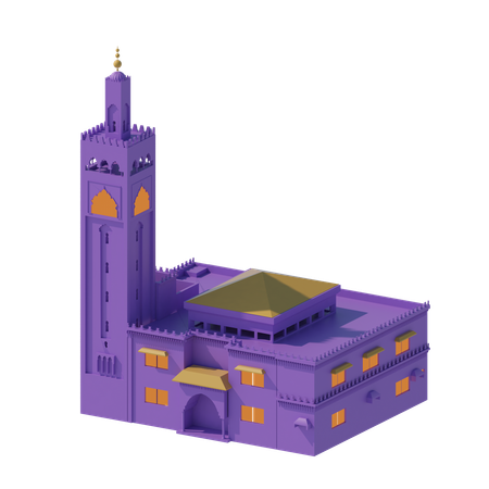 Edificio musulmán  3D Icon