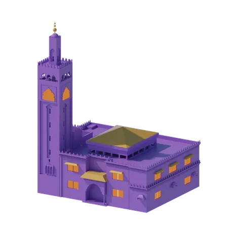 Edificio musulmán  3D Icon