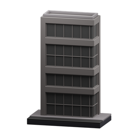 Edificio rascacielos  3D Icon