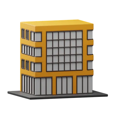 Edificio rascacielos  3D Icon