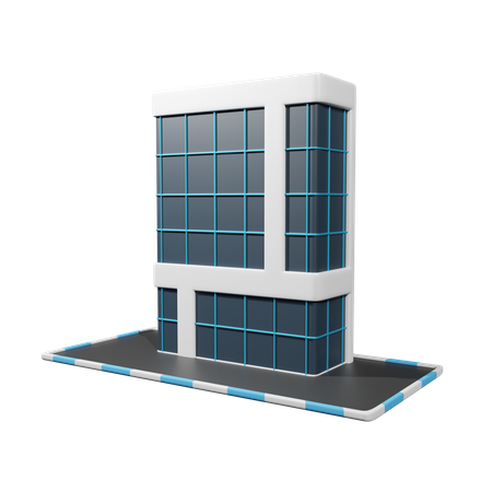 Edificio rascacielos  3D Icon