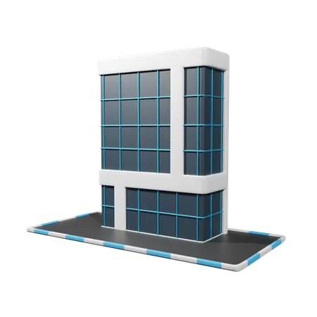 Edificio rascacielos  3D Icon