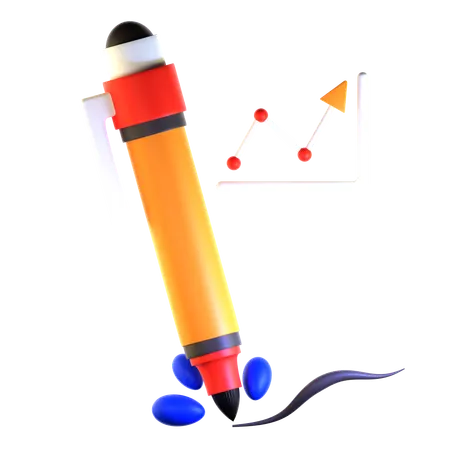 Edit Chart  3D Icon