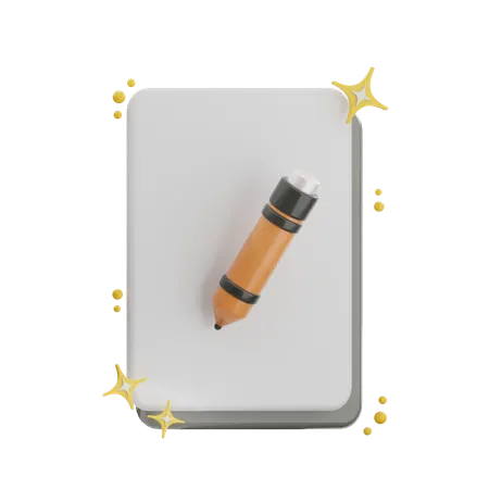 Edit Document  3D Icon