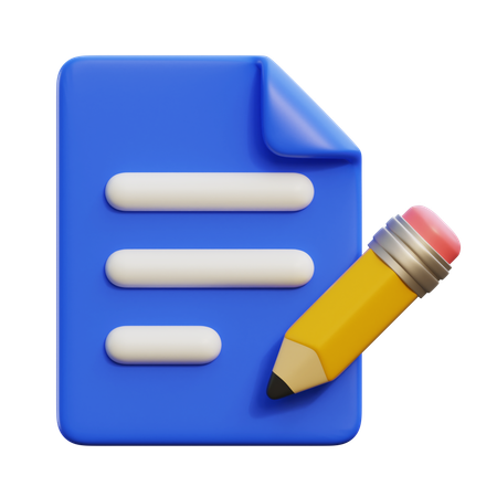 Edit File  3D Icon