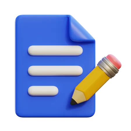 Edit File  3D Icon