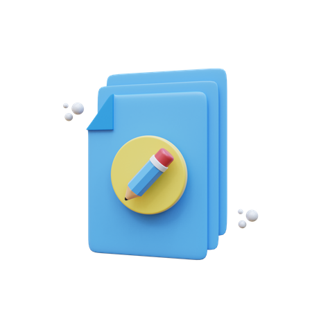 Edit File  3D Icon