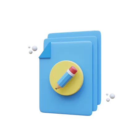 Edit File  3D Icon