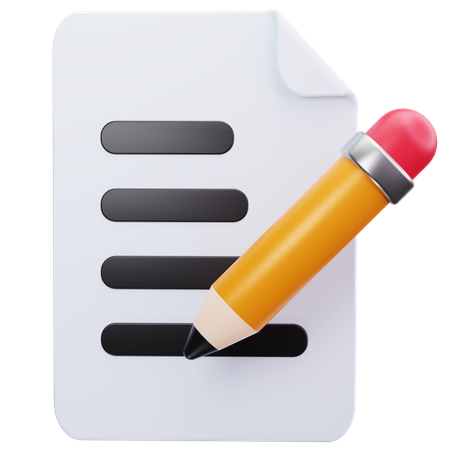 Edit File  3D Icon