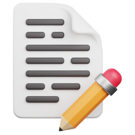 Edit File  3D Icon