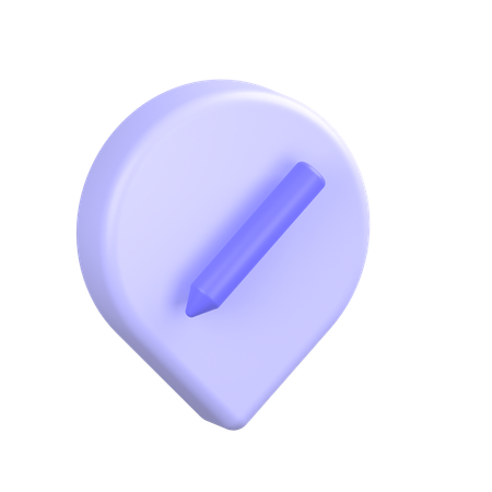 Edit Location  3D Icon
