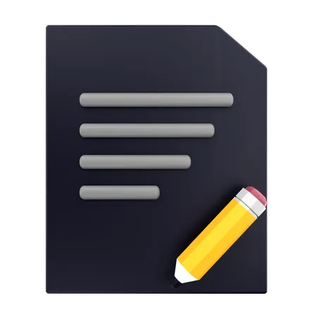 Editar archivo  3D Icon